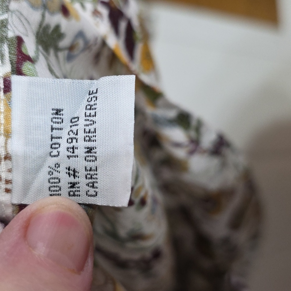 Rock Roll N Soul Mens? Floral Button Up Shirt Gold/Avocado Floral Sz XL EUC READ - Picture 6 of 11